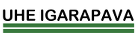 Conjunto de logos da UHE Igarapava